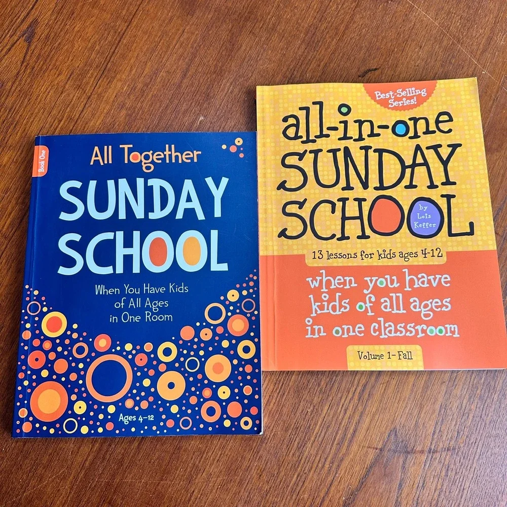 Lot of 2 Group Publishing All-in-One Sunday School Vol 1 Fall All Together Bk 1